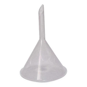 United Scientific Polypropylene Standard-Stem Funnels - Standard-Stem Funnel, Polypropylene, 150 mL, 12/Pack - FSPP10