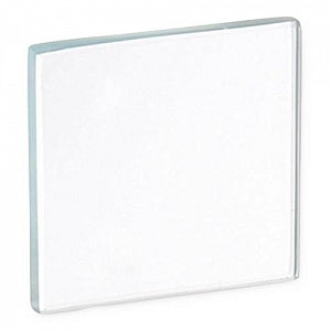 United Scientific Laboratory Glass Plates - Glass Plate, 2 mm Thick, 2" x 2", 12/Pack - GLP2X2