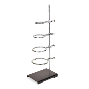 United Scientific Support Stand and Ring Sets - Support Stand and Ring Set, 2 Rings, 3" and 4" Rings - SET462