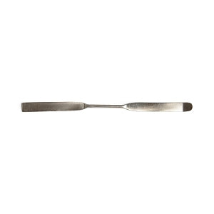 United Scientific Stainless Steel Flat- and Spoon-End Spatulas - Stainless Steel Spatula, Flat and Spoon Ends, 4" - SSSP04