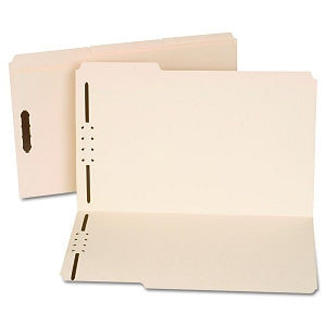 Universal Products Manila File Folders - File Folders, Manila, Two Fasteners, 1/3 Tab, Legal, 50/Box - 13520