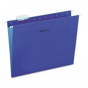 Universal Products Hanging File Folders - Deluxe Bright Color Hanging File Folders, 1/5 Tab, Letter, Violet - 14120