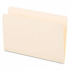 Universal Products Colored File Folders - File Folders, Straight Cut, One-Ply Top Tab, Manila, Legal, 100/Box - 15110