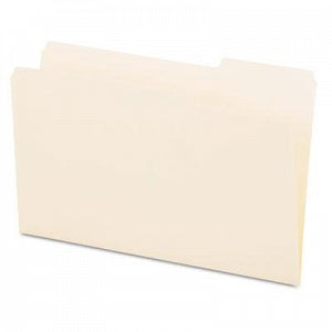 Universal Products Manila File Folders - File Folders, Manila, 1/3 Cut, One-Ply Top Tab, Third Position, Legal, 100/Box - 15123