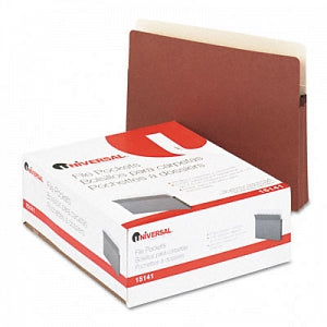 Universal Redrope Expansion File Pockets - Redrope / Manila 1-3/4" Capacity Straight Cut Top Tab Expanding File Pocket, Letter Size - 15141