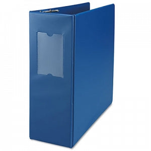 Universal Slant-Ring Economy View Binders - Royal Blue 4" Capacity D-Ring Binder, 8-1/2" x 11" - 20705