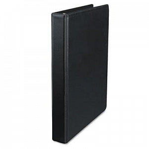 Universal Deluxe Round Ring View Binders - Black 1" Capacity Deluxe Round Ring View Binders - 20711