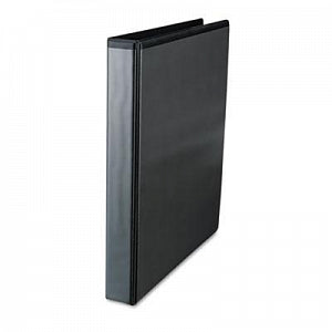 Universal Products Economy Ring View Binders - Slant-Ring Economy View Binder, Black, 1" Capacity - 20741