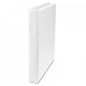 Universal Products Economy Ring View Binders - Slant-Ring Economy View Binder, White, 1" Capacity - 20742