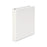 Universal Products Universal Economy Round Ring View Binders - White 1" Capacity Economy Round-Ring View Binder, 8-1/2" x 11" - 20962CT