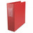 Universal Products Economy Non-View Ring Binders - Economy Non-View Round Ring Binder With Label Holder, Red, 3" Capacity - 35413