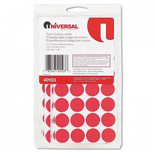 Universal Permanent Self-Adhesive Color-Coded Label - Permanent Self-Adhesive Color-Coded Label - 40103