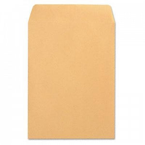 Universal Center Seam 9" x 12" Catalog Envelopes - Brown Kraft Center Seam 28- lb. Catalog Envelope with Gummed Flap, Size #90, 9" x 12" - 41165