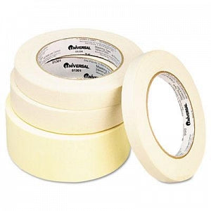 Universal Products General-Purpose Masking Tape - General Purpose Masking Tape, 3" Core, 24 mm x 54.8 m - 51301