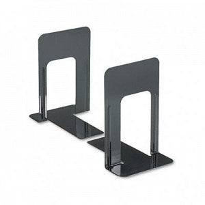 Universal Heavy-Gauge Steel Economy Bookends - Black 5.88" x 8.25" x 9" Nonskid Heavy-Gauge Steel Economy Bookends - 54095