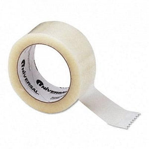 Universal Products Box Sealing Tape - Heavy-Duty Box Sealing Tape, 1.88" x 54.6 yd., 3" Core, Clear - 99000