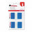 Universal Products Page Flags - Pop-Up Page Flags, 1" x 1-3/4", Blue - 99002