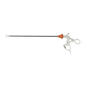 Unimax Disposable Laparoscopic Instruments - Clinch Grasping Endoscopic Instrument, Curved, 5 mm - FEC733050