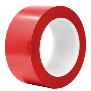 Ultratape Ind Laminated Cleanroom Tapes - Cleanroom tape, Ultraclean, Red, 1" x 18 yds. - 1186RE100-P2D