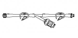 Uresil LLC AFA Aspiration / Flush Adapters - AFA Aspiration / Flush Adapter with Dual Clamp - DFA-LL