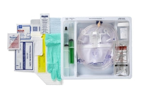 Medline Add-A-Cath 1-Layer Foley Catheter Tray with Drain Bag - Total One-Layer Add-A-Cath Tray with Drain Bag and Peri Wipe - URO170100