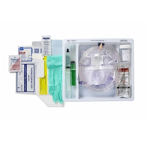 Medline Add-A-Cath 1-Layer Foley Catheter Tray with Drain Bag - Total One-Layer Add-A-Cath Tray with Drain Bag and Peri Wipe - URO170100