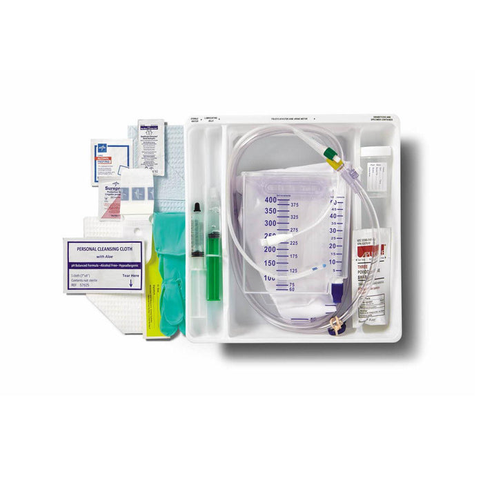 Temp Sensing One Layer Foley Catheter Tray