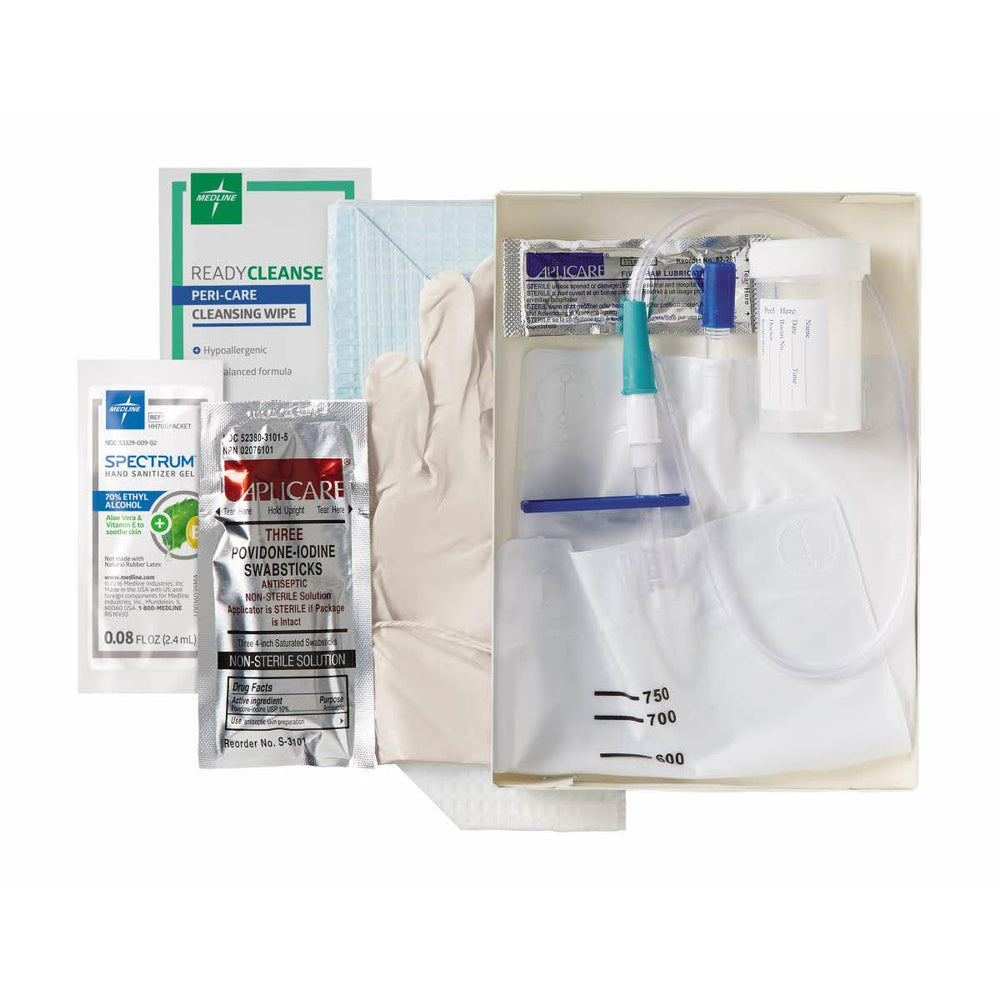 Total One Layer Intermittent Catheter Tray