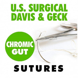 Covidien Chromic Gut Sutures - Chromic Gut Suture, Size 2/0, 30", GS-21 Needle - CG-811