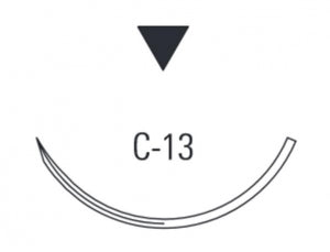 Medtronic Polysorb Suture - Polysorb Suture, C-13, Undyed, Size 3-0, 18" - SL-637