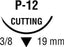 Covidien Surgipro-II & Surgilon Sutures - Surgipro-II Suture, Blue, Size 4/0, 18", P-12 Needle - SP5682G