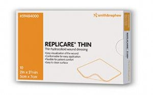 Smith & Nephew REPLICARE Thin Dressings - Replicare Thin Dressing, 3.5" x 5.5" - 59484100