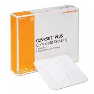 Smith and Nephew COVRSITE Plus Dressings - Covrsite Plus Composite Dressing, 4" x 4" - 59715000