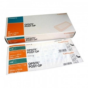 Smith and Nephew OPSITE Post-Op Visible Dressings - OpSite Post-Op Dressing, 10" x 4" - 66000714