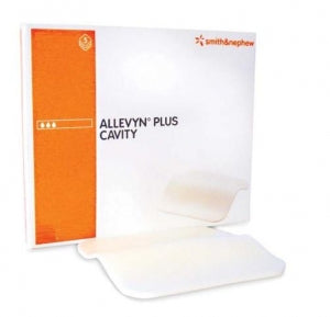 Smith & Nephew Allevyn Plus Cavity Foam Dressing - DBD-DRESSING, ALLEVYN, CUTINOVA, 15 X 20CM - 66047574