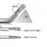 Smith and Nephew Versajet II Plus Hydrosurgery System Handsets - Versajet II Exact Handpiece, Disposable, 45° x 8 mm - 66800045