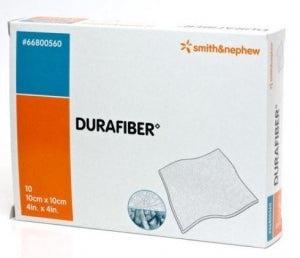 Smith and Nephew Durafiber Gelling Fiber Dressings - Durafiber Dressing, 4" x 4.7" - 66800551