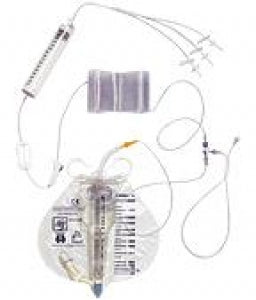 Utah Medical Dialy-Nate Peritoneal Dialysis Sets - Dialy-Nate Peritoneal Dialysis Set with 3 Bag Spike Connectors and Warming Coil - 4000507