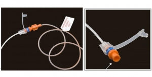 Utah Medical Nutri-Cath Silicone Enteral Feeding Catheter - Nutri-Cath Feeding Catheter, Silicone, with EnFit Configuration, 6.5" x 58 cm - 4156527