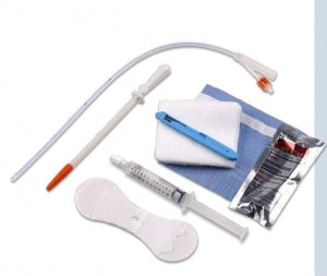 Utah Medical Suprapubic Catheter Introducer Kits - Supra-Foley Introduction Kit, 16 Fr, Orange - SF-S16-100