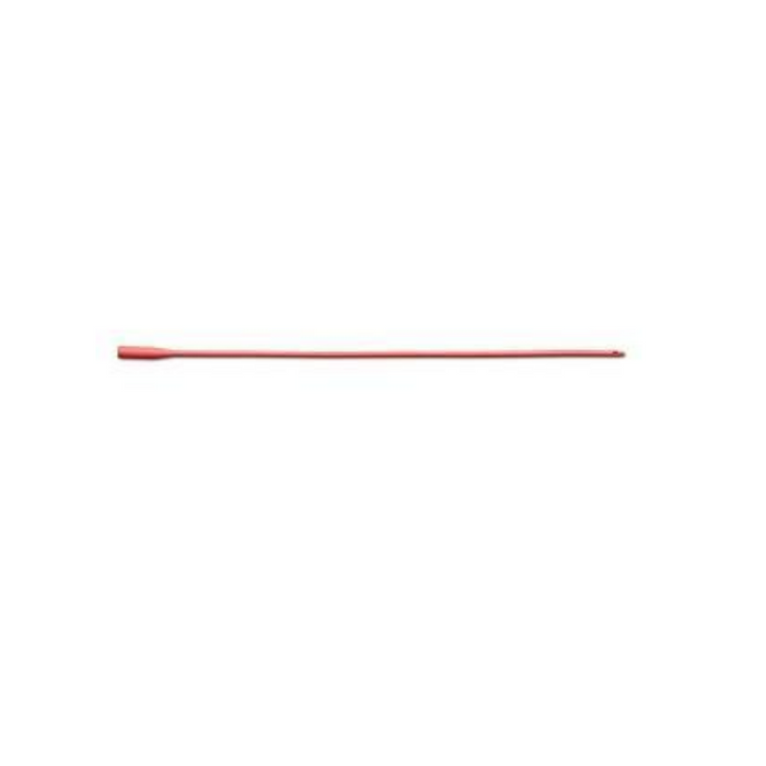 Medline Red Rubber Latex All-Purpose Intermittent Catheters - Intermittent / Urethral Red Rubber Catheter, Universal, 22 Fr x 16" - DYND13522