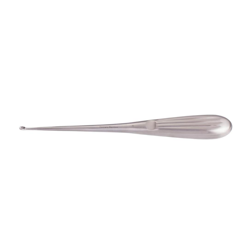 Medline Bruns Curettes Reverse Angled - CURETTE, BRUNS, REV ANG, SIZE 1, 8" - MDS3261601