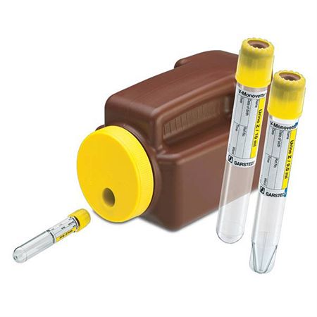 V-Monovette Urine 9.5mL - 15 x 100mm - Conical Base