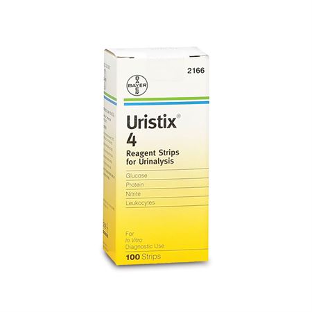 Uristix Test Strips Uristix 4 Test Strips- CLIA Waived