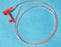 NeoMed Radiopaque Feeding Tubes - Radiopaque Silicone Oral / Enteral Feeding Tube, Orange, 6.5 Fr x 60 cm - FTM6.5S-EO