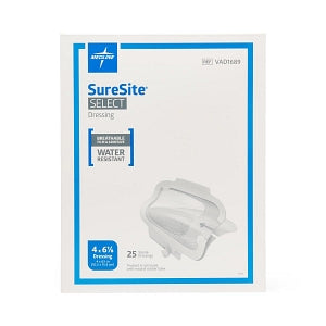 Medline Co-Label Suresite Select Dressings - Suresite Select Dressing, 4" x 6-1/8" - VAD1689