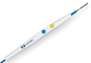 Medtronic Valleylab Electrosurgical Pencils - Valleylab Button Switch Pencil with Stainless Steel Hex-Locking Blade Electrode and 10' Cord - E2516H