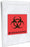 Inteplast Biohazard Bags - Biohazard Bag, Zip Closure, 9" x 12", Custom - 59-15