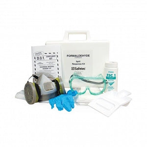 Safetec of America Formaldehyde Spill Response Kits - KIT, SPILL, RESPONSE, FORMALDEHYDE HARD - P00-48630