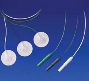 Vermont Medical Cloth Prewired Neonatal Electrodes - Cloth Prewired Neonatal Electrode, 1" - A10055-SRT